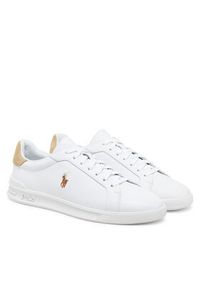 Polo Ralph Lauren Sneakersy Heritage Court II 809940762001 Biały. Kolor: biały. Materiał: skóra #6