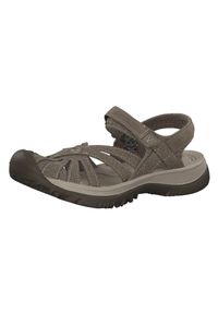 keen - Buty do biegania Teva niebieskie sportowe. Kolor: wielokolorowy, niebieski, beżowy. Materiał: syntetyk. Sport: turystyka piesza, bieganie, fitness #1