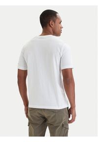Aeronautica Militare T-Shirt 261TS2540UJ00727 Biały Regular Fit. Kolor: biały. Materiał: bawełna #5
