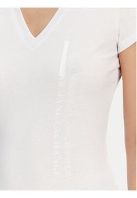 Armani Exchange T-Shirt XW000529 AF10356 U0002 Biały Slim Fit. Kolor: biały. Materiał: bawełna