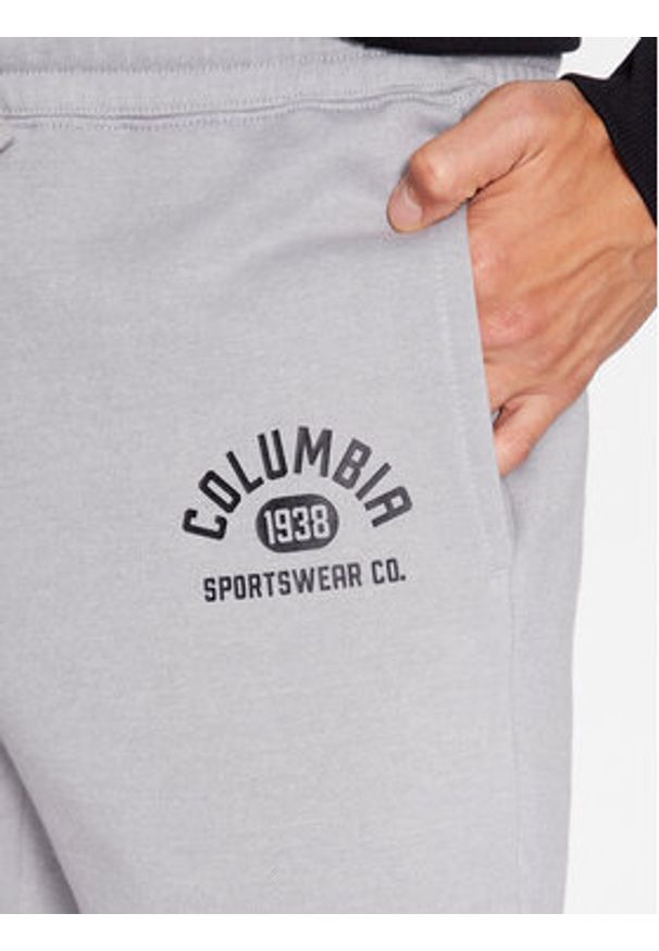 columbia - Columbia Spodnie dresowe M Trek™ Jogger Szary Regular Fit. Kolor: szary. Materiał: syntetyk, bawełna