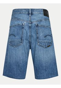 G-Star RAW - G-Star Raw Szorty jeansowe Dakota D24411-D536-G326 Niebieski Regular Fit. Kolor: niebieski. Materiał: bawełna