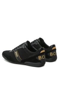 BOSS - Boss Sneakersy Saturn 50493233 Czarny. Kolor: czarny. Materiał: materiał #4