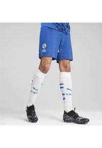 Puma - Męskie szorty Al Hilal Saudi F.C. 24/25 PUMA Blue Intense White. Kolor: niebieski, wielokolorowy, biały. Sport: piłka nożna
