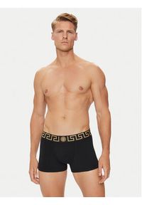 VERSACE - Versace Bokserki AU10026 1A10011 Czarny. Kolor: czarny. Materiał: bawełna #3