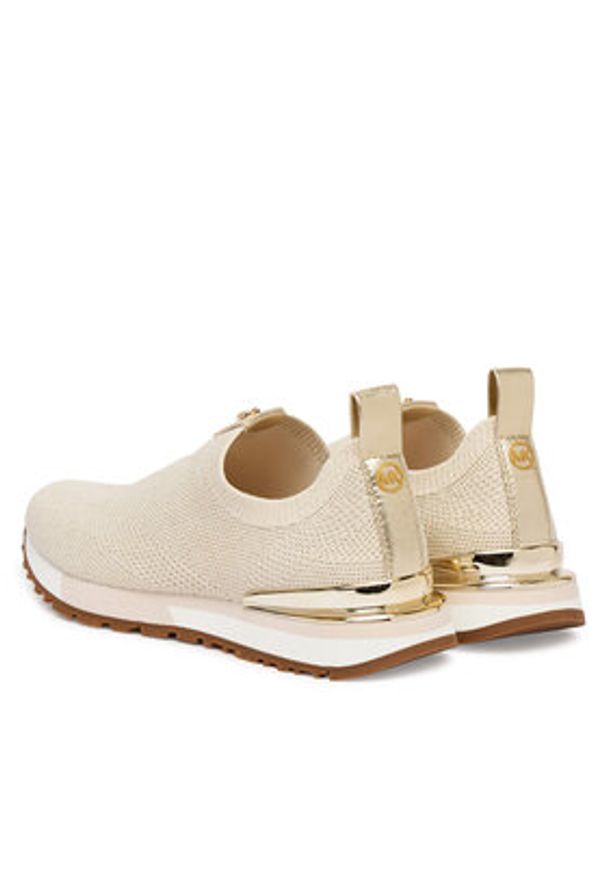 MICHAEL Michael Kors Sneakersy 43R6NOFP3D Beżowy. Kolor: beżowy. Materiał: materiał