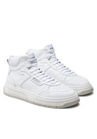 Iceberg Sneakersy Clock IU1720 Biały. Kolor: biały. Materiał: skóra #4