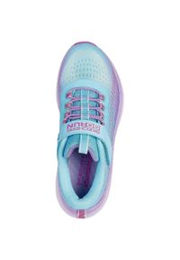 skechers - Adidasy Skechers Go-run Accelerate -, Dzieci. Kolor: niebieski. Materiał: materiał. Sport: bieganie