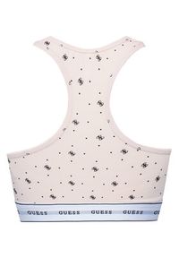 Guess Biustonosz top O97C01 KBOE1 Różowy. Kolor: różowy. Materiał: bawełna #3
