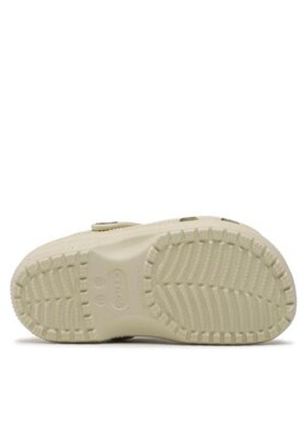 Crocs Klapki Classic Clog K 206991 Beżowy. Kolor: beżowy
