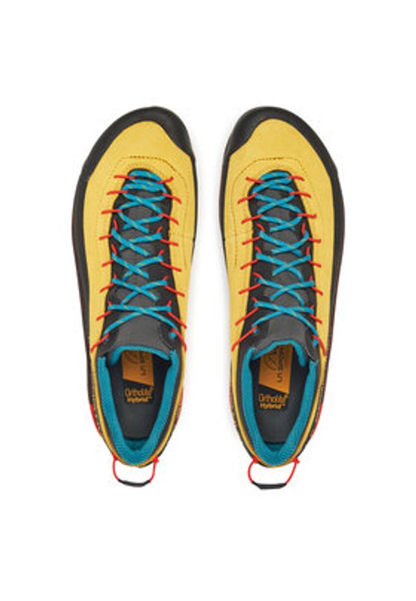 LA SPORTIVA - La Sportiva Trekkingi TX4 Evo 37B735614 Żółty. Kolor: żółty. Materiał: zamsz, skóra. Sport: turystyka piesza