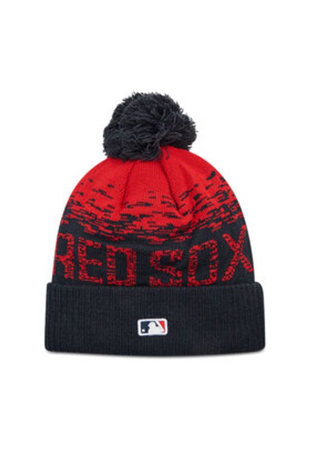 New Era Czapka Boston Red Sox 80536113 Granatowy. Kolor: niebieski. Materiał: materiał