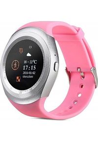 Smartwatch PDS X5 Różowy. Rodzaj zegarka: smartwatch. Kolor: różowy