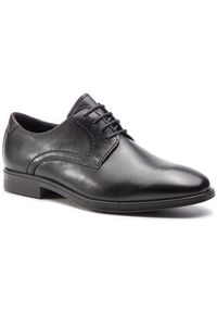 ecco - ECCO Półbuty Melbourne 62163450839 Czarny. Kolor: czarny. Materiał: skóra #9