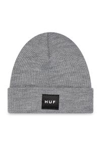 HUF Czapka Essentials Box Logo Bea BN00090 Szary. Kolor: szary. Materiał: materiał