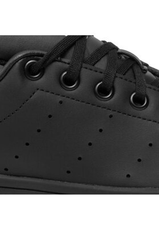 Adidas - adidas Sneakersy Stan Smith J FX7523 Czarny. Kolor: czarny. Materiał: skóra. Model: Adidas Stan Smith