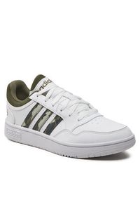 Adidas - adidas Sneakersy Hoops 3.0 Low Classic Vintage ID1113 Biały. Kolor: biały. Materiał: skóra #5