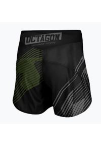 OCTAGON - Spodenki treningowe męskie Octagon Broken Line MMA. Kolor: czarny