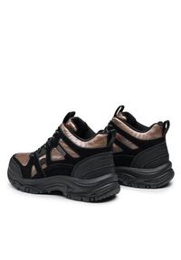 skechers - Skechers Trapery Brilliant Hue 158350/BLK Czarny. Kolor: czarny. Materiał: materiał #5