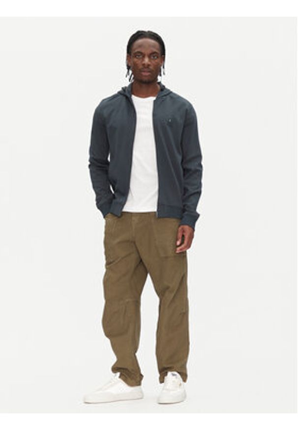 Aeronautica Militare Bluza 251FE2014F586 Granatowy Regular Fit. Kolor: niebieski. Materiał: wiskoza