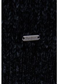 Pepe Jeans sweter Bethany damski kolor czarny. Kolor: czarny. Materiał: dzianina. Długość rękawa: raglanowy rękaw #4