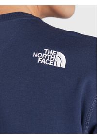 The North Face Bluza Drew Peak NF0A4SVR Granatowy Regular Fit. Kolor: niebieski. Materiał: bawełna #5