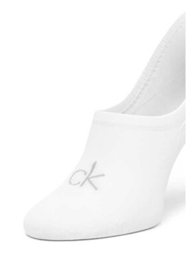 Calvin Klein Stopki 701228801 Biały. Kolor: biały. Materiał: bawełna