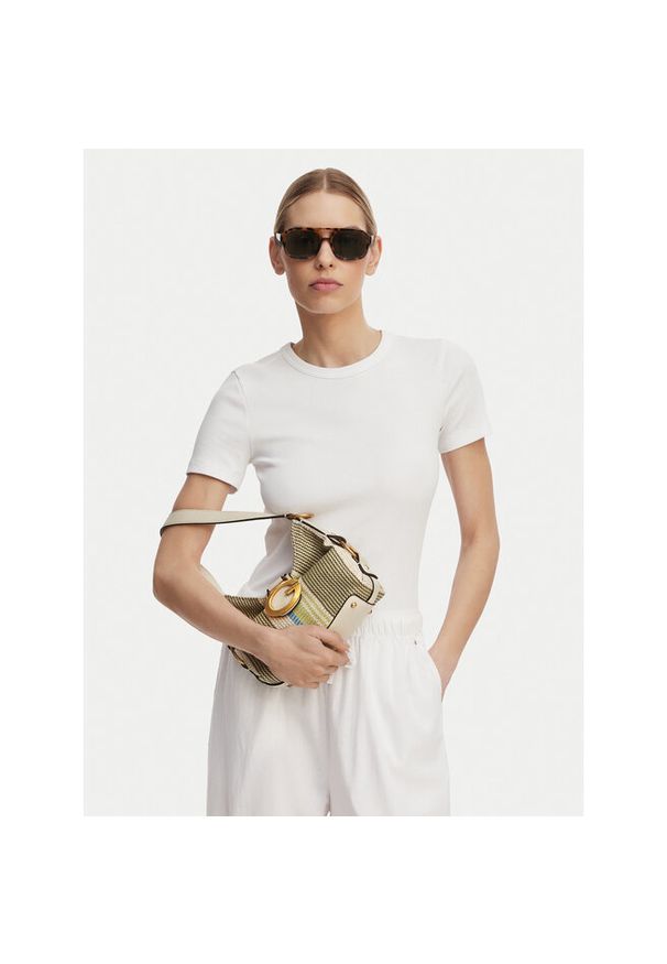 Torebka Guess. Kolor: beżowy