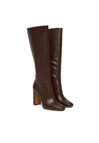 Steve Madden Kozaki Ally SM11002627 Brązowy. Kolor: brązowy. Materiał: skóra