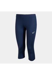 Legginsy do biegania damskie Joma Record III 3/4. Kolor: niebieski