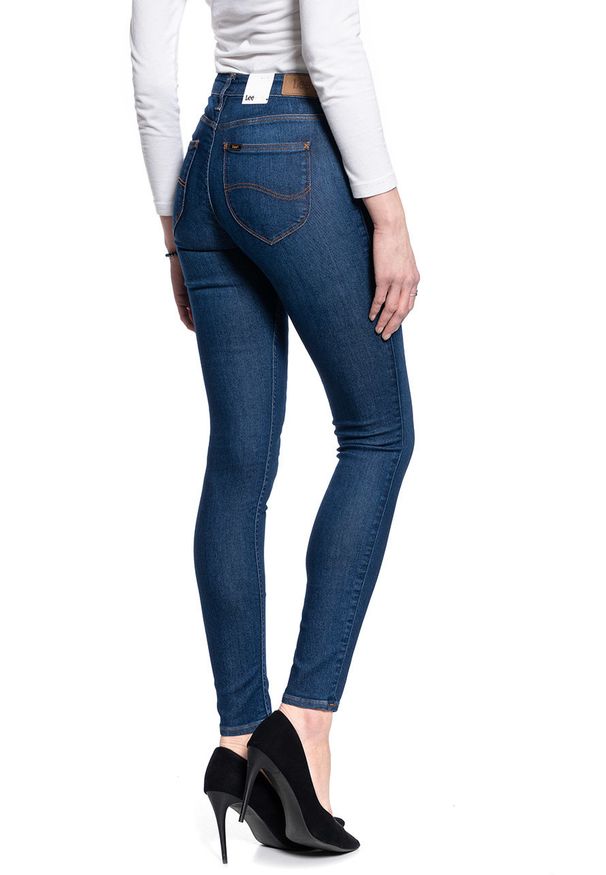 Lee - LEE JODEE DAMSKIE SPODNIE JEANSOWE DARK ARTISTICO L529MFOB 112112053