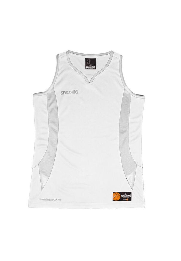 SPALDING - Damski jersey Spalding Jam. Kolor: wielokolorowy, szary, biały. Materiał: jersey. Sport: koszykówka