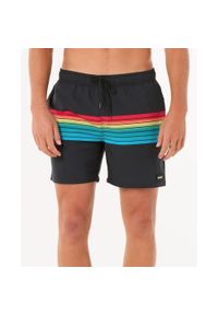 Szorty kąpielowe męskie Rip Curl Surf Revival Volley. Kolor: czarny