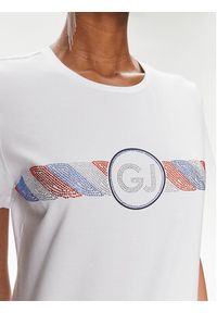 Gaudi T-Shirt 411BD64023 Biały Regular Fit. Kolor: biały. Materiał: bawełna #4