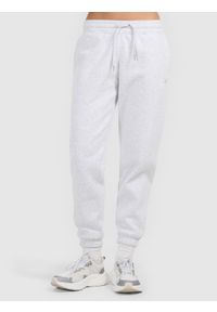 4f - 4F Spodnie dresowe joggery damskie - szare L. Stan: podwyższony. Kolor: szary. Materiał: dresówka. Długość: długie #2