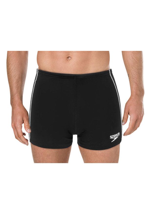 Speedo - Kąpielówki bokserki męskie pływackie SPEEDO CLASSIC+ ASHT 8-007320001. Kolor: czarny