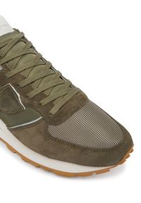 Philippe Model Sneakersy A006889 TKLU W010 Zielony. Kolor: zielony. Materiał: zamsz, skóra #2