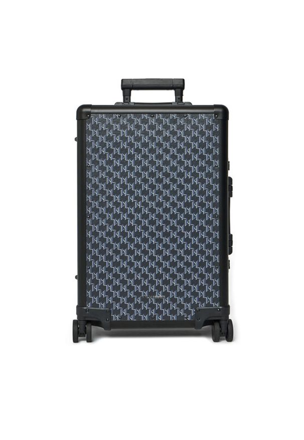 Karl Lagerfeld - KARL LAGERFELD Walizka średnia A1W30461 Granatowy. Kolor: niebieski. Materiał: materiał