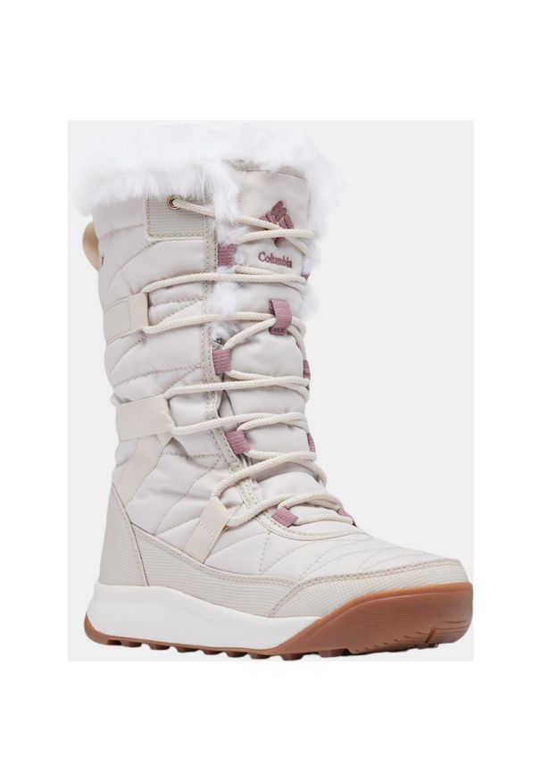 columbia - Buty Śniegowe Damskie Columbia Minx Iv. Kolor: beżowy. Materiał: materiał. Szerokość cholewki: normalna. Sezon: zima. Styl: klasyczny, elegancki, sportowy