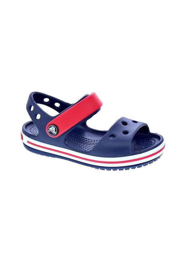 Sandały chłopięce Crocs CROCBAND. Kolor: czerwony, wielokolorowy, niebieski