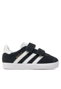 Adidas - adidas Sneakersy Gazelle Cf I CQ3139 Czarny. Kolor: czarny. Materiał: skóra. Model: Adidas Gazelle