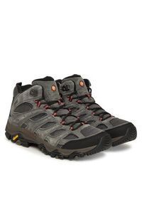 Merrell Trekkingi Moab 3 Mid GORE-TEX J035785 Szary. Kolor: szary. Materiał: skóra, zamsz. Technologia: Gore-Tex. Sport: turystyka piesza #4