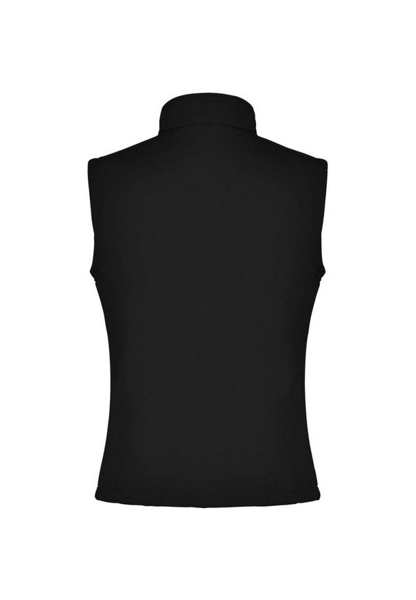 ROLY - Ocieplacz Softshell Dla Dorosłych Unisex Nevada. Kolor: czarny. Materiał: softshell. Sport: turystyka piesza