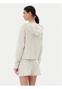 Calvin Klein Underwear Bluza LV00QS7504 Beżowy Regular Fit. Kolor: beżowy. Materiał: bawełna #3