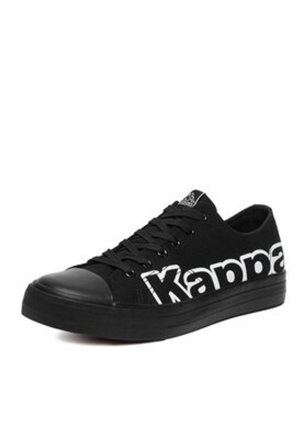 Kappa Trampki YL201413 Czarny. Kolor: czarny. Materiał: materiał