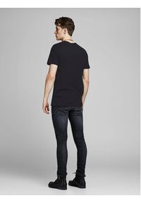 Jack & Jones Komplet t-shirtów Basic 12133914 Czarny Slim Fit. Kolor: czarny. Materiał: bawełna #8