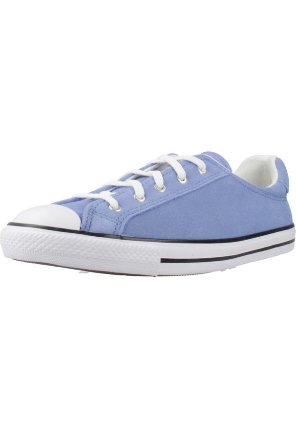 Tenisówki Converse Model Chuck Taylor All Star Dainty Lucky Ox Kolor Niebieski. Kolor: niebieski. Materiał: tkanina, skóra