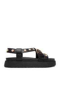 DeeZee Sandały CEO-HY69916-11 Czarny. Kolor: czarny. Materiał: skóra #1