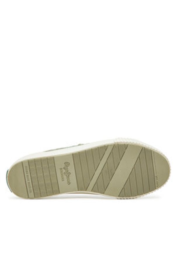 Pepe Jeans Tenisówki Ben Fresh W PLS31589 Zielony. Kolor: zielony. Materiał: materiał
