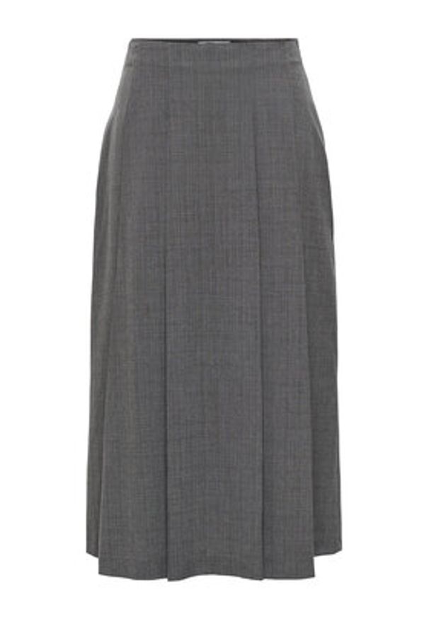 only - ONLY Spódnica maxi Lexie 15359282 Szary Regular Fit. Kolor: szary. Materiał: syntetyk